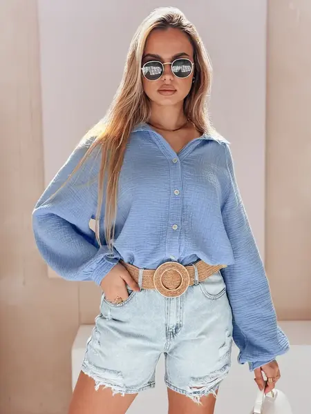 Dámská mušelínová oversize košile MUSLINEA