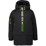 Lewro DARELL Zimní bunda pro chlapce s membránou, černá, velikost 128-134