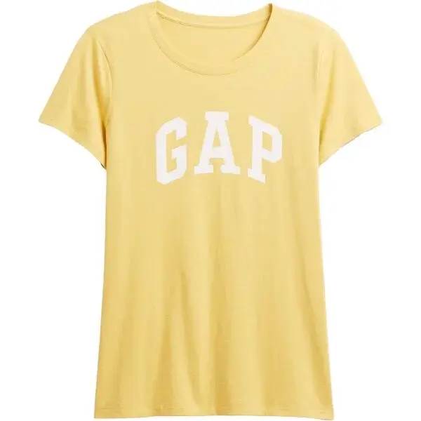 GAP V-SS LOGO CLASSIC TEE Dámské tričko, žlutá, velikost
