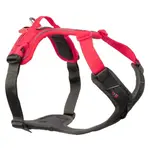 NON-STOP Dogwear Ramble postroj pro psy pink/grey, Velikost: M