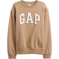 GAP HERITAGE CREW Dámská mikina, béžová, velikost