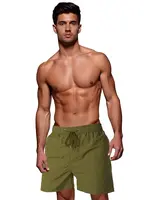 Spodenki męskie kąpielowe oliwkowe Dstreet