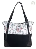 Meatfly dámská kabelka Insanity Blossom White | Bílá | Objem 11 L