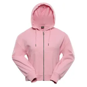 Dámská bavlněná mikina nax olosa růžová xxl