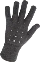 Dámské pletené rukavice sherpa donna tmavě šedá uni