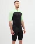 Pánský cyklistický dres silvini stelvio černá/zelená xl