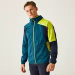 Pánská softshellová bunda regatta tarvos vii petrolejová/žlutá xxl