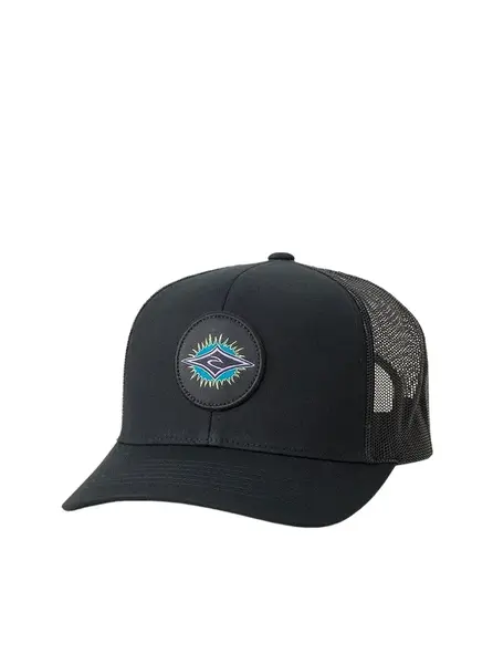 Rip curl kšiltovka Custom Curve Trucker Black / Purple | Černá | Velikost One Size | 100% bavlna