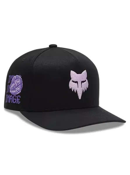 Fox kšiltovka Image Phantom Snapback Black | Černá | Velikost One Size | 100% bavlna