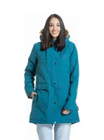 Meatfly dámská parka Amber Botanical | Zelená | Velikost XL