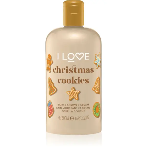 I Love Bathtime Treats Christmas Cookies sprchový gél 500 ml