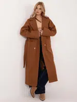 Coat LK-PL-509786.99 - light brown