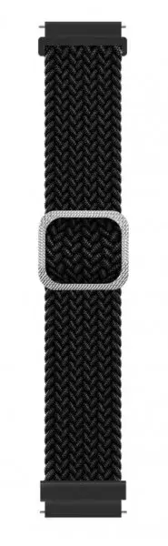 Textilní řemínek ALIGATOR 22mm, černá