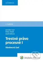 Trestné právo procesné I - Jozef Záhora - kniha z kategorie Vysoké školy
