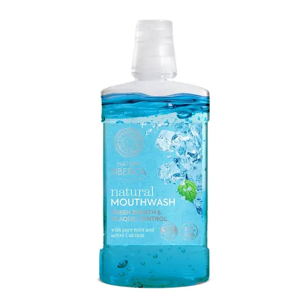 Natura Siberica Ústní voda Máta a aktivní vápník 520 ml