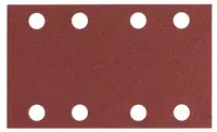 Bosch Príslušenstvo - Brúsny papier P120, 80x133 mm, 10 ks 2608605281