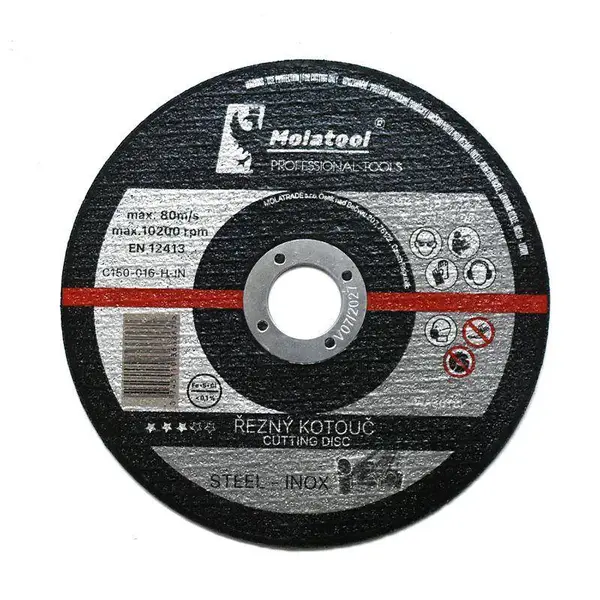 Kotouč řezný 150 x 1,6 x 22,2 mm, Molatool Standard