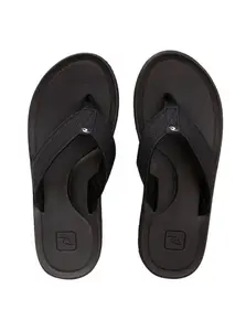 Rip curl pánské žabky Chiba Black | Černá | Velikost 46