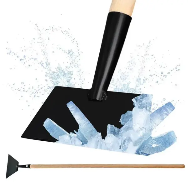 Škrabka na led 150 x 80 mm s násadou 100 cm