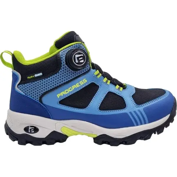 PROGRESS JUNIOR TREK MID WP Detská obuv s membránou, čierna, veľkosť