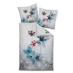 Janine POVLEČENÍ, makosatén, zelená, 140/200 cm