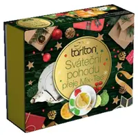 TARLTON Sváteční pohoda assortment zelený čaj 60 vrecúšok