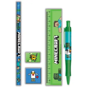 Minecraft školský set v puzdre