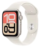 APPLE Watch SE 3 GPS 40mm Hliníkové pouzdro Starlight se sportovním řemínkem Starlight - S/M