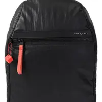Elegantní dámský batoh do města Hedgren Vogue L Creased Black/Coral