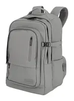 Batoh na notebook Travelite Basics Backpack Water-repellent Light grey