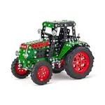 Merkur Detská kovová stavebnica 6162 Traktor 4x4 zelený, 567 dílků