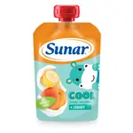 SUNAR Cool ovocná kapsička banán meruňka jogurt 12m+ 110 g