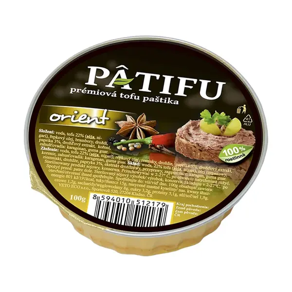PATIFU Alternativa paštiky orient 100 g