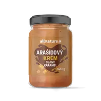 ALLNATURE Arašídový krém slaný karamel 920 g