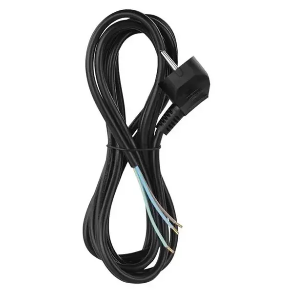 Flexo šňůra PVC 3x0,75mm 3m černá EMOS S18373