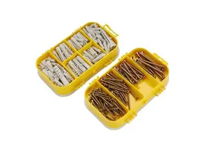 Sada vrutů s hmoždinkami EXTOL CRAFT 1445 170ks