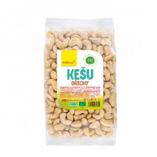WOLFBERRY Kešu ořechy BIO 500 g