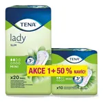 TENA Lady Slim Mini inkontinenční vložky 2 kapky 20 kusů + 50 % navíc