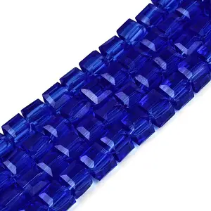 Transparent Glass Beads Strands