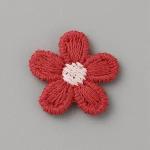 Two Tone Polyester Knitted Ornament Accessories