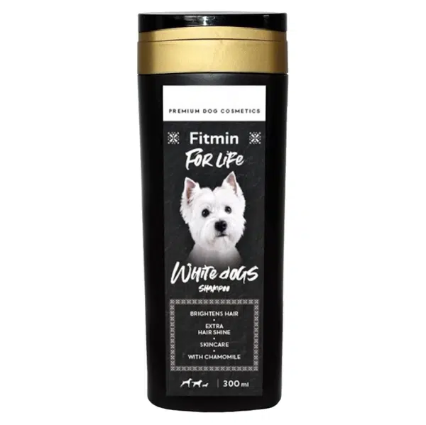 FITMIN Shampoo White dogs Šampon pro psy s bílou srstí 300 ml
