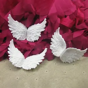 Plastic Angel Wings Ornament