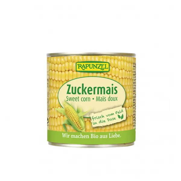 RAPUNZEL Kukuřice sterilovaná sladká BIO 340 g