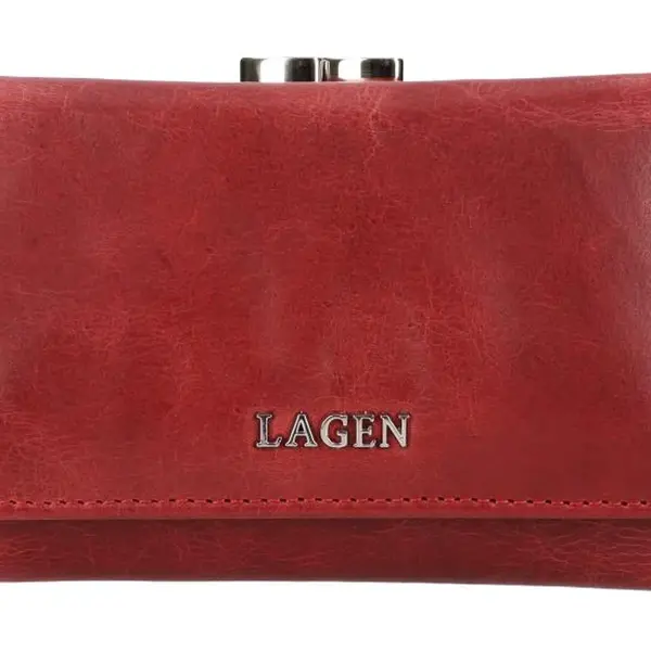 Dámská kožená peněženka Lagen LG-2167 Port Wine