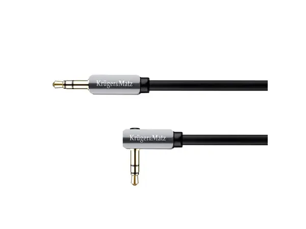 Kabel Jack 3,5mm konektor/Jack 3,5mm konektor 1m KRUGER & MATZ KM0312