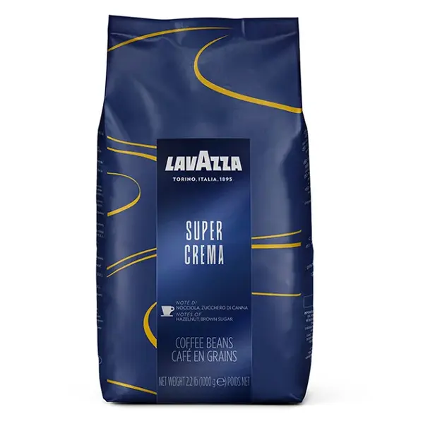 LAVAZZA Super crema zrnková káva 1 kg