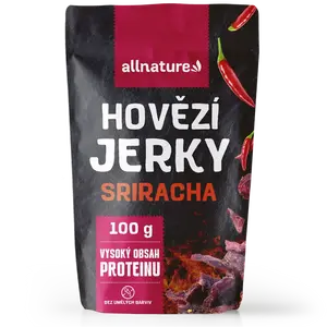 ALLNATURE BEEF Sriracha Jerky sušené maso 100 g
