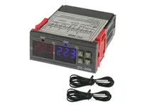 Digitální termostat duální STC-3008 rozsah -55~120°C, 230V AC