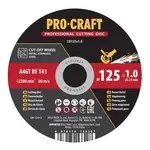 Kotouč řezný PROCRAFT 125x1.0mm