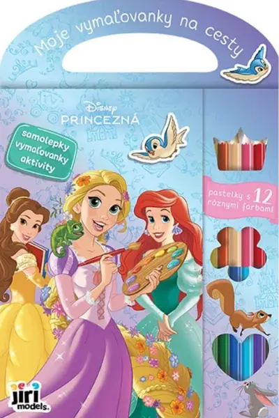Moje maľovanky na cesty Princezné